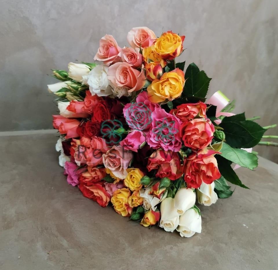 Букет цветов из: Розы в Левошево