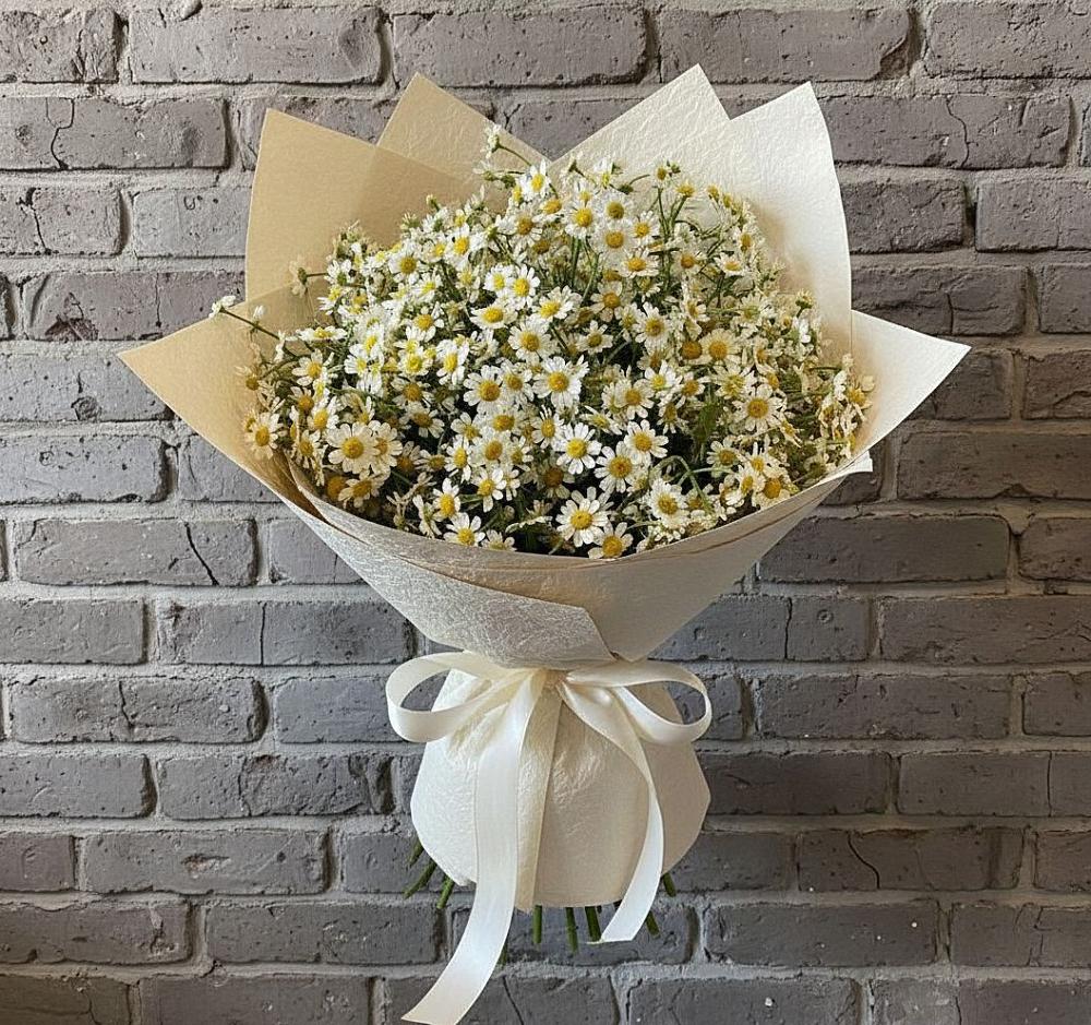 Букет цветов из: Ромашки в Левошево