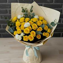 Букет цветов из:  Розы в Левошево