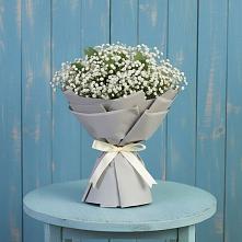 Букет цветов из:  Гипсофила в Левошево