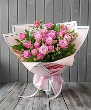 Букет Розовый кустик в Левошево