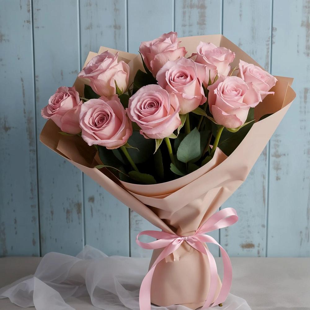 Букет цветов из: Розы в Левошево