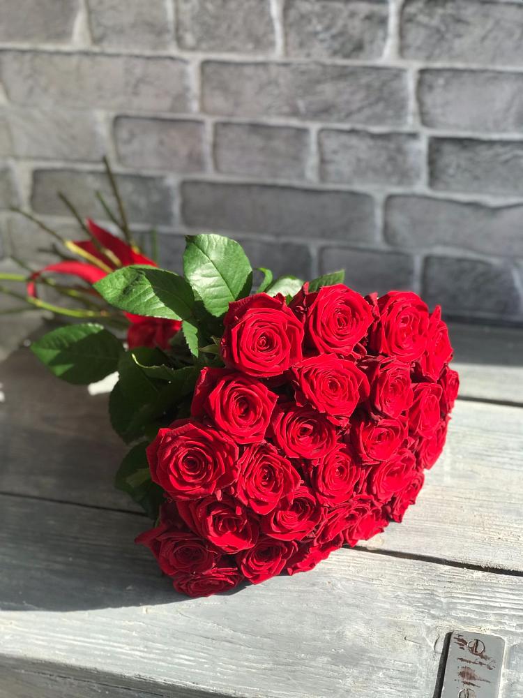 Букет Красные розы Фридом в Левошево