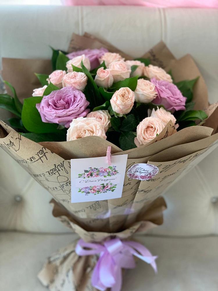 Букет цветов из: Розы в Левошево