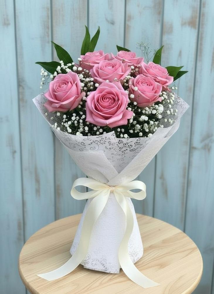 Букет цветов из: Розы в Левошево