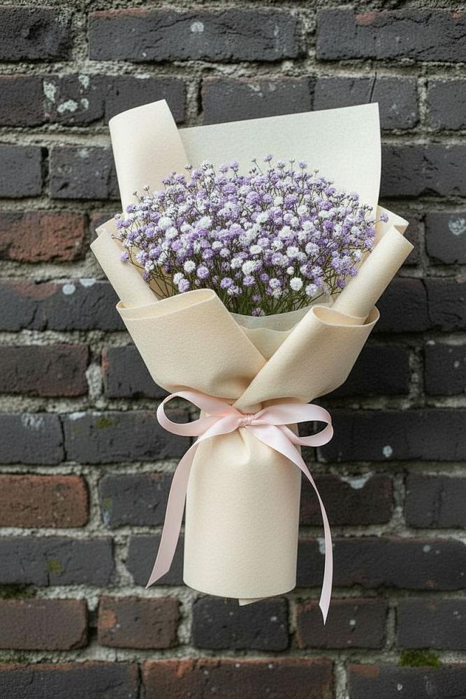 Букет цветов из: Гипсофила в Левошево