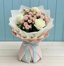 Букет цветов из:  Розы в Левошево