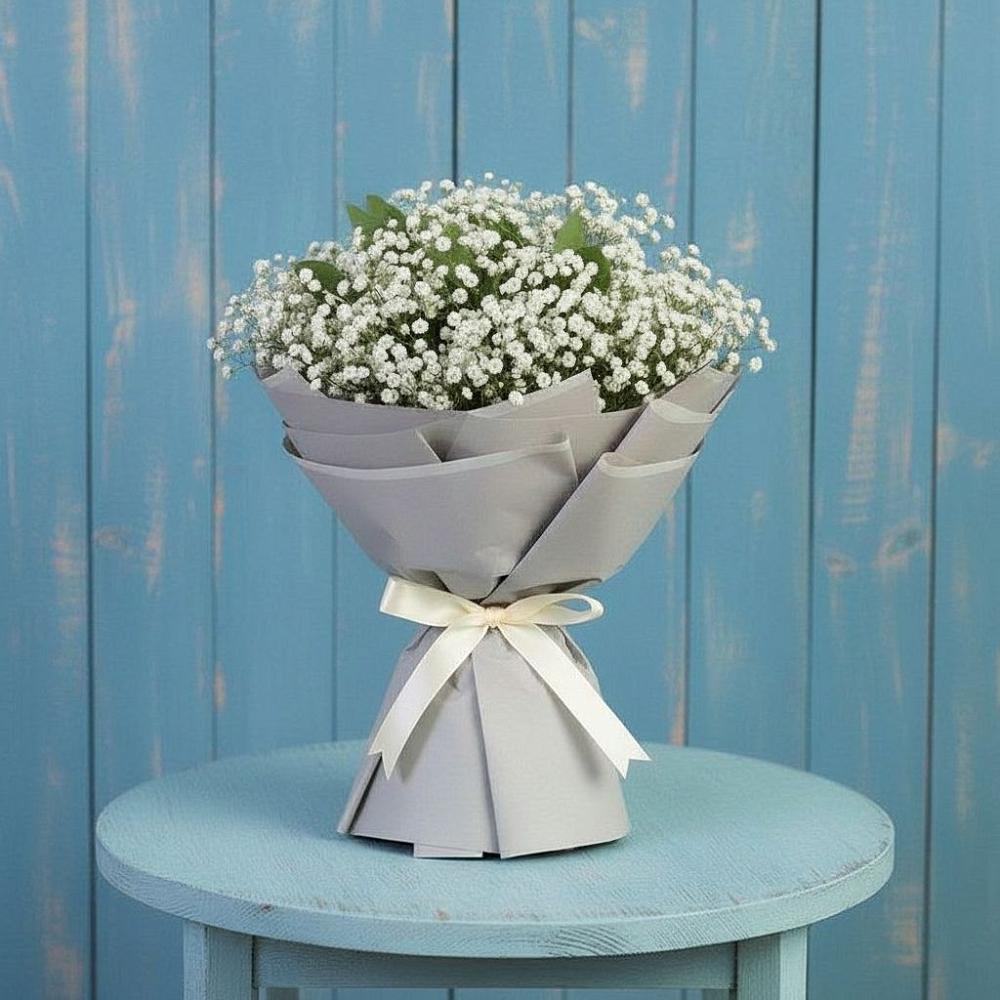 Букет цветов из: Гипсофила в Левошево