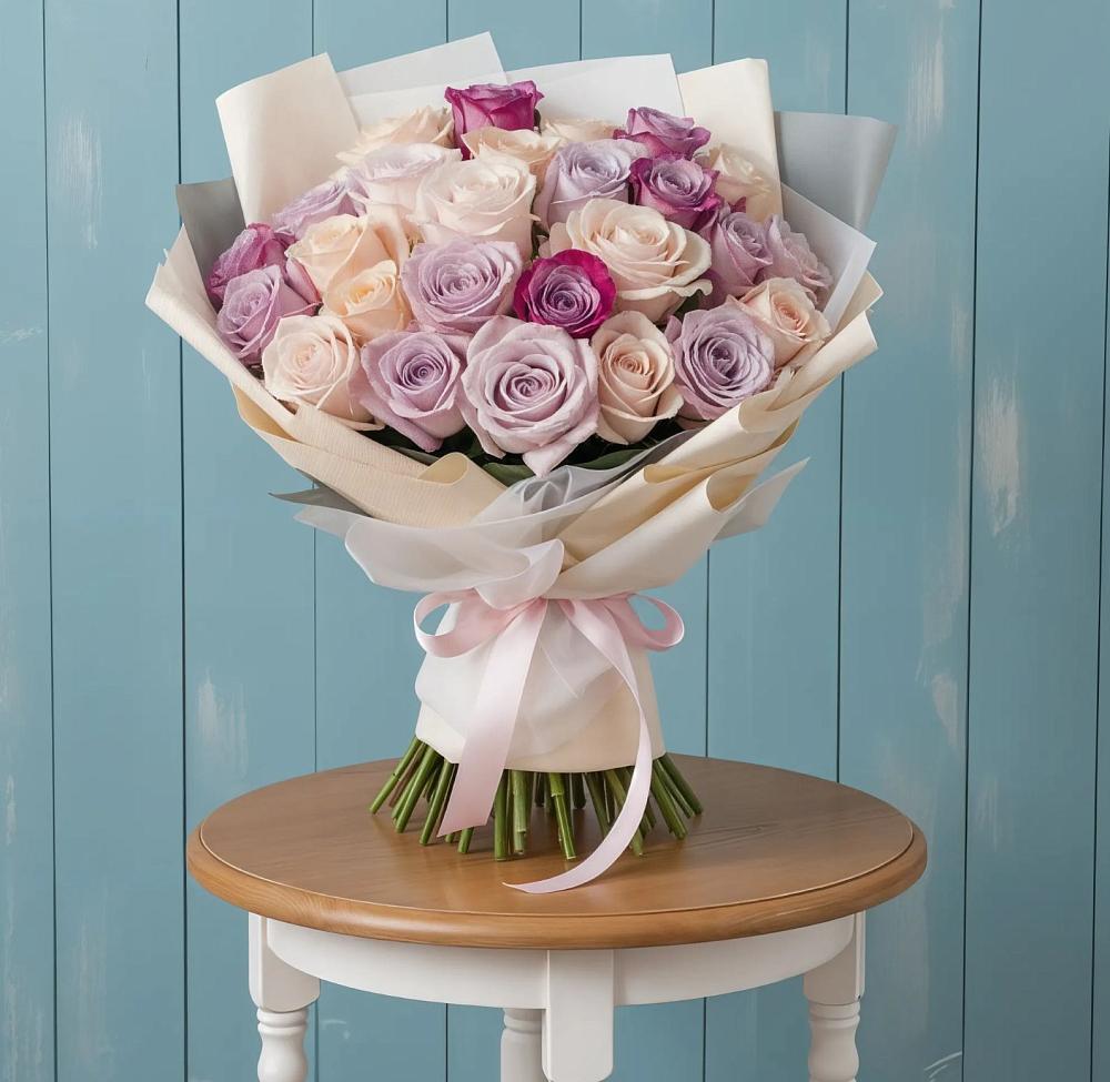 Букет цветов из: Розы в Левошево