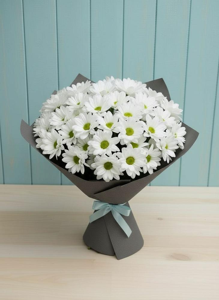 Букет цветов из: Хризантемы в Левошево