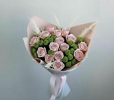 Букет цветов из:  Розы и Хризантемы #REPLACE_PRED# Левошево