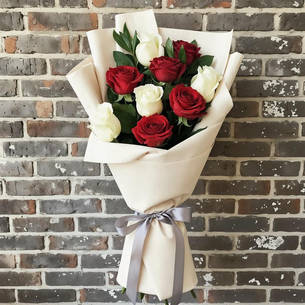 Букет цветов из: Розы в Левошево