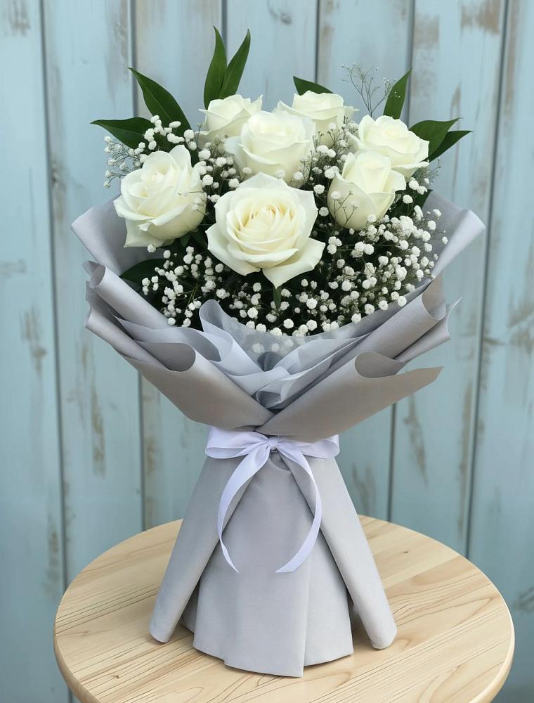 Букет цветов из: Розы в Левошево