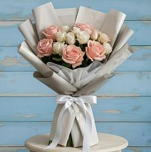 Букет цветов из:  Розы в Левошево
