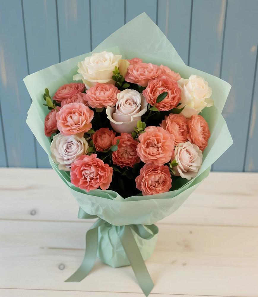 Букет цветов из: Розы в Левошево