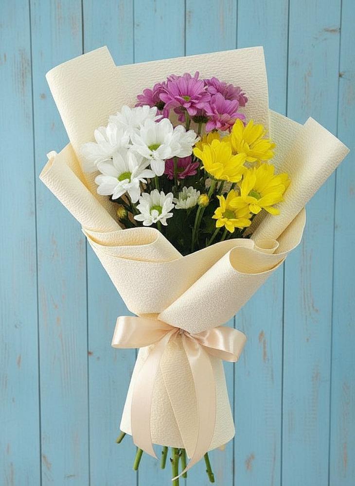 Букет цветов из: Хризантемы в Левошево