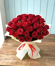 Букет 29 Красных роз в Левошево