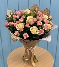 Букет цветов из:  Розы в Левошево