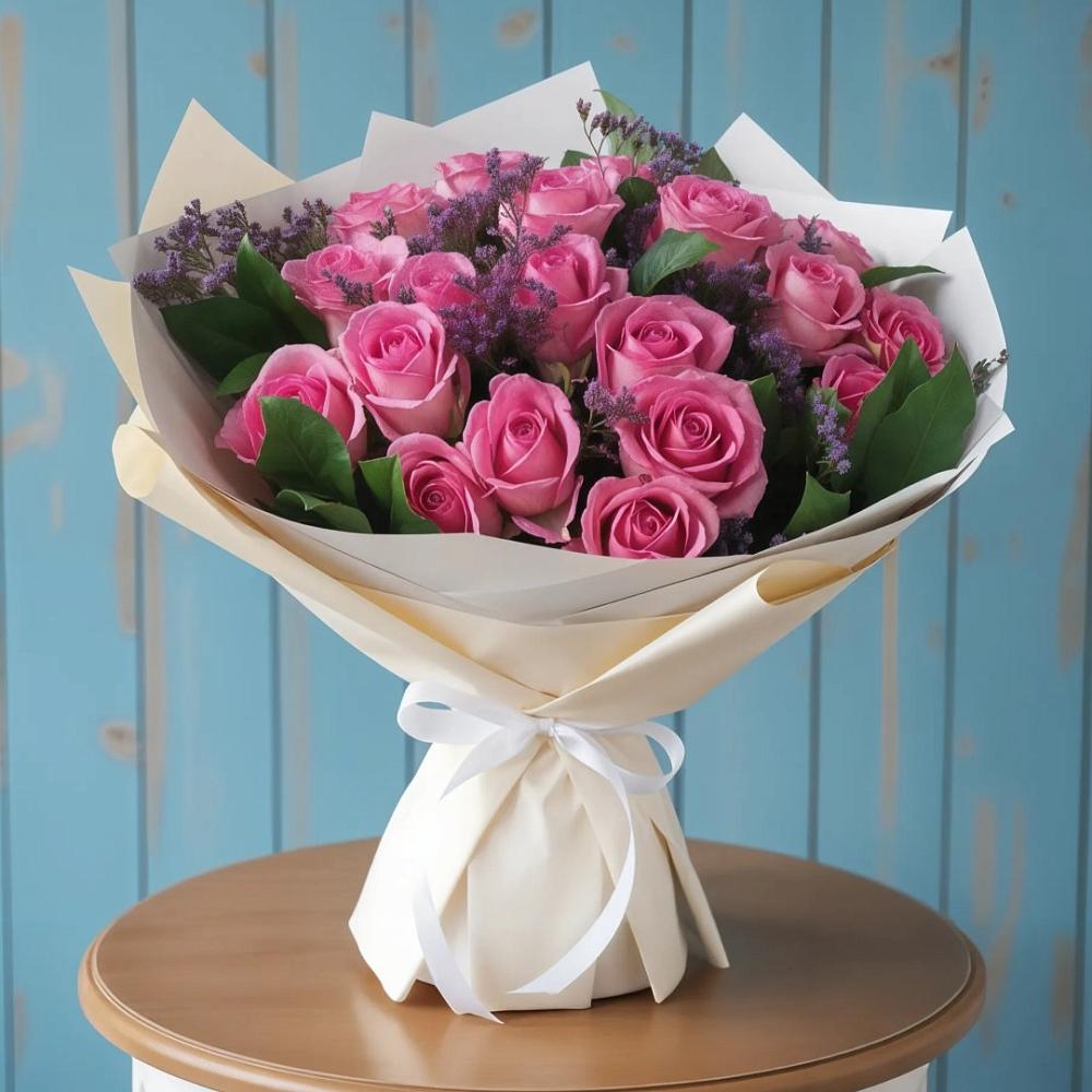 Букет цветов из: Розы в Левошево