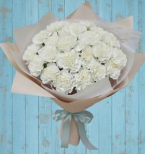 Букет цветов из:  Гвоздики #REPLACE_PRED# Левошево