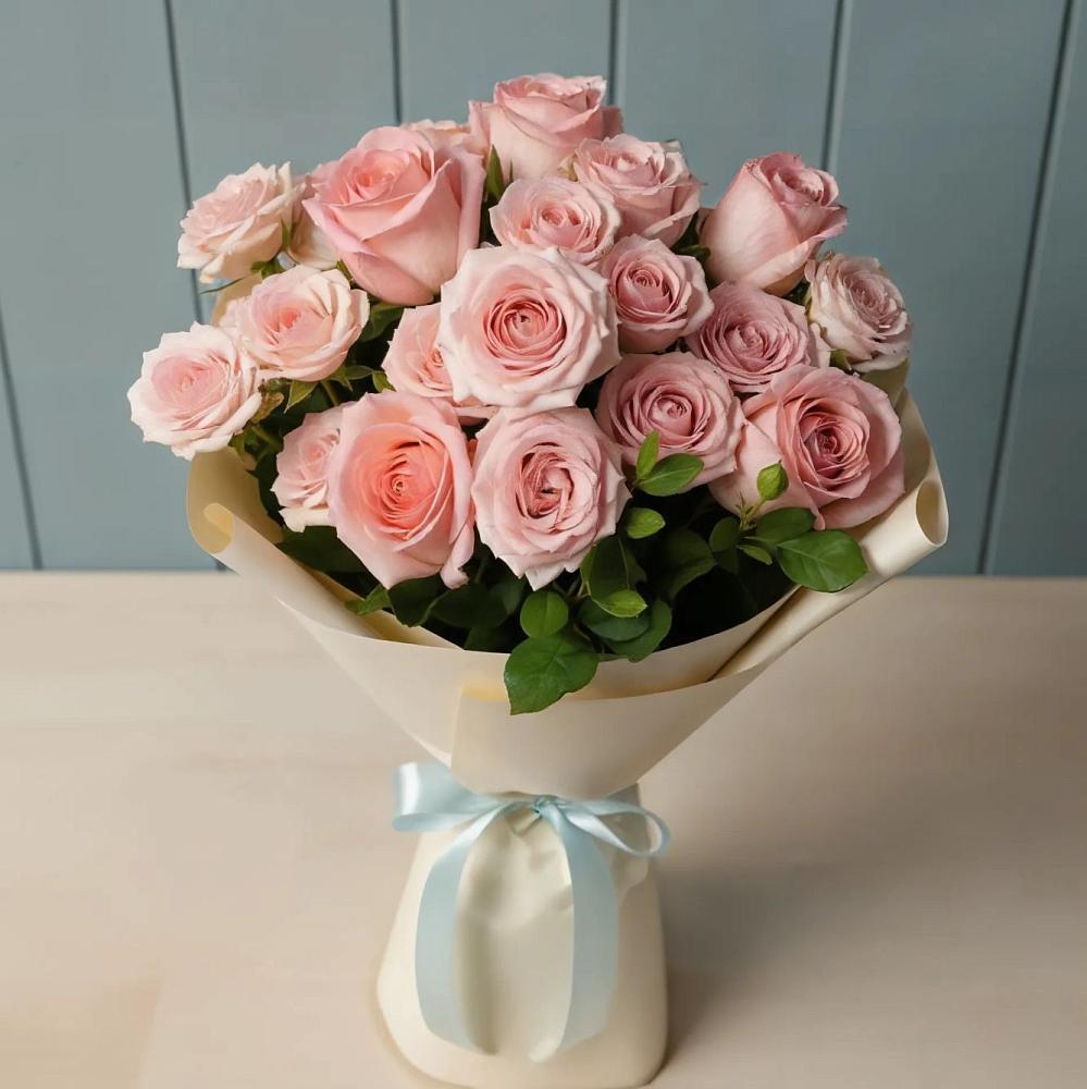 Букет Розовый шарм в Левошево