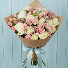 Букет цветов из:  Розы в Левошево