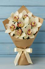 Букет цветов из:  Орхидеи и Розы в Левошево